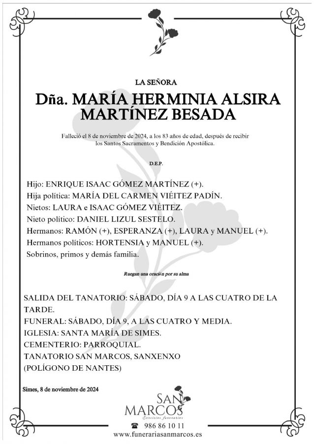 María Herminia Martínez Besada